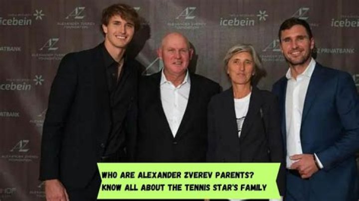 Who Are Irina Zvereva And Alexander Mikhailovich Zverev? Meet Alexander Zverev Parents